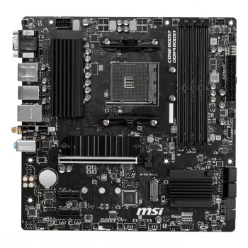 Pagrindinė plokštė MSI B550M PRO-VDH WIFI, AMD B550, Socket AM4, micro ATX