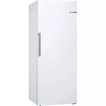 Šaldiklis vertikalus Bosch Serie 6 GSN54AWDV — 328 L net, NoFrost, FastFreeze, LED ekranas, Baltas