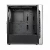 PC korpusas IBOX Chiron ZH68 Gaming, ATX Midi-Tower, EATX palaikymas, juodas, šoninis langas, apšvietimas