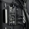 PC korpusas IBOX Chiron ZH68 Gaming, ATX Midi-Tower, EATX palaikymas, juodas, šoninis langas, apšvietimas