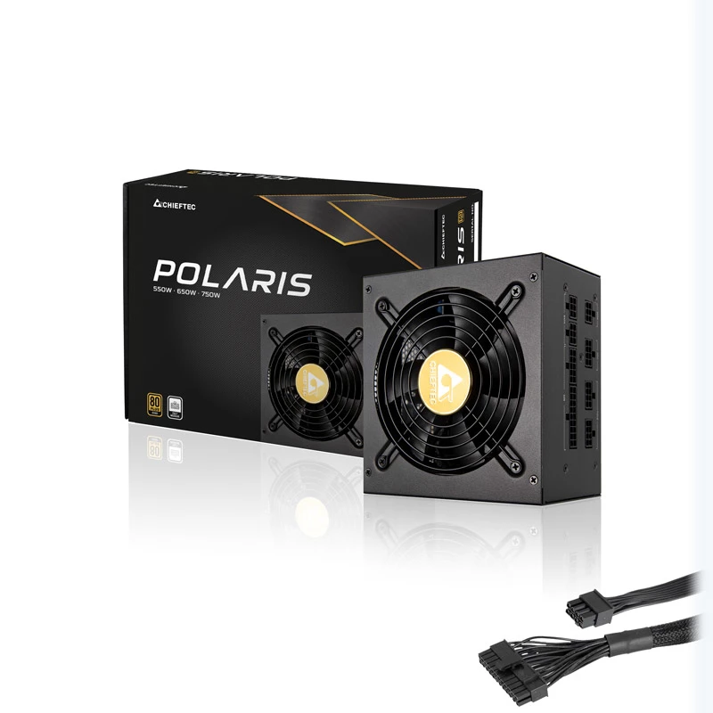 Chieftec Polaris maitinimo blokas 650 W 20+4 pin ATX PS/2 juodas