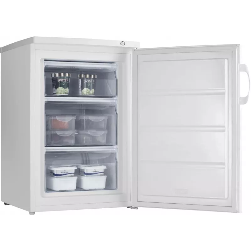 Šaldiklis vertikalus Gorenje F492PW – 82 L, baltas, 4 žvaigždutės, dešinės pusės vyriai, 165 kWh/metus