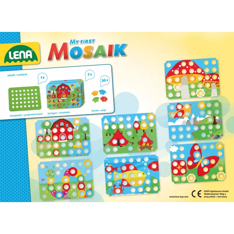 Mozaikos rinkinys Lena Mano pirmoji mozaika Gamta