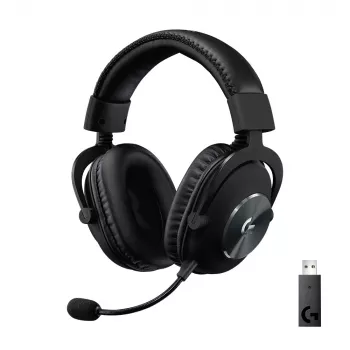 LOGITECH Pro X Wireless Lightspeed žaidimų ausinės juodos