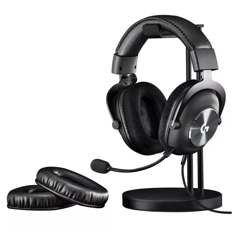 LOGITECH Pro X Wireless Lightspeed žaidimų ausinės juodos