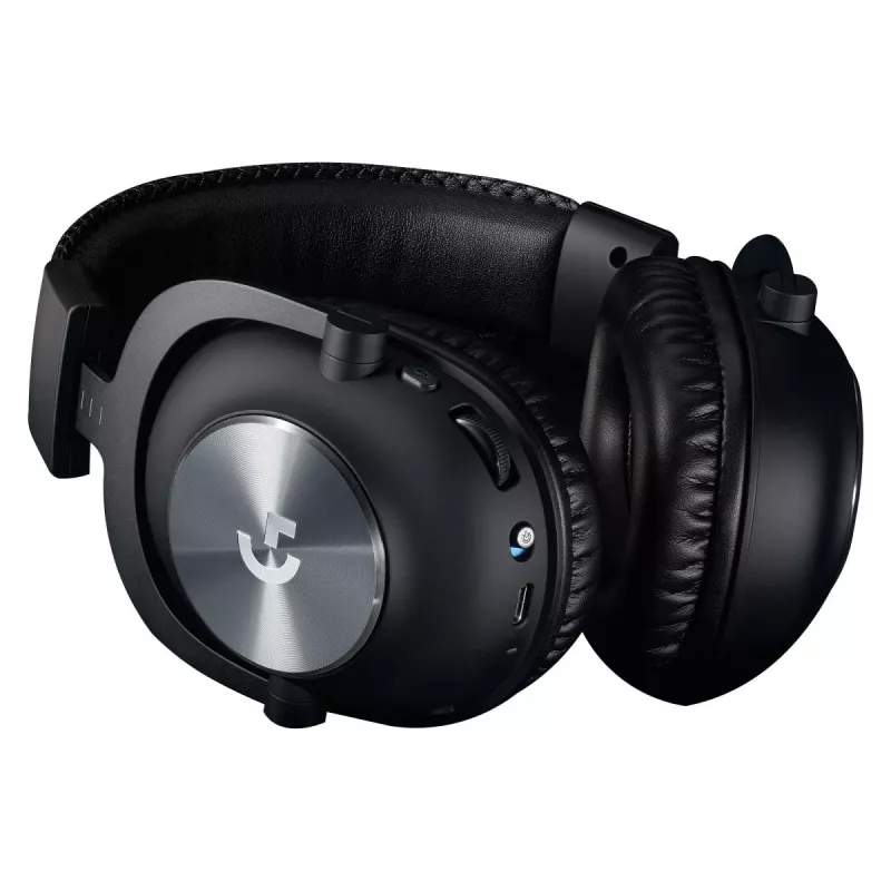 LOGITECH Pro X Wireless Lightspeed žaidimų ausinės juodos
