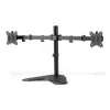 DIGITUS Universalus dviejų monitorių stovas 17–32 col. 2x 8 kg (maks.) juodas