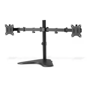 DIGITUS Universalus dviejų monitorių stovas 17–32 col. 2x 8 kg (maks.) juodas