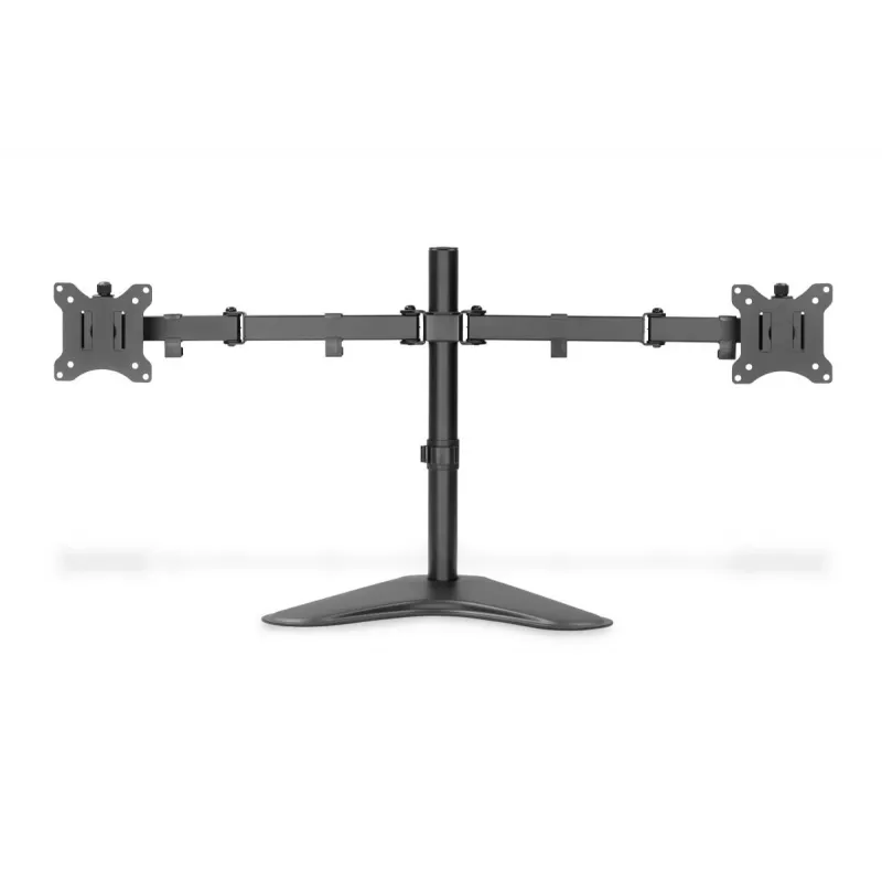 DIGITUS Universalus dviejų monitorių stovas 17–32 col. 2x 8 kg (maks.) juodas