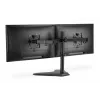DIGITUS Universalus dviejų monitorių stovas 17–32 col. 2x 8 kg (maks.) juodas