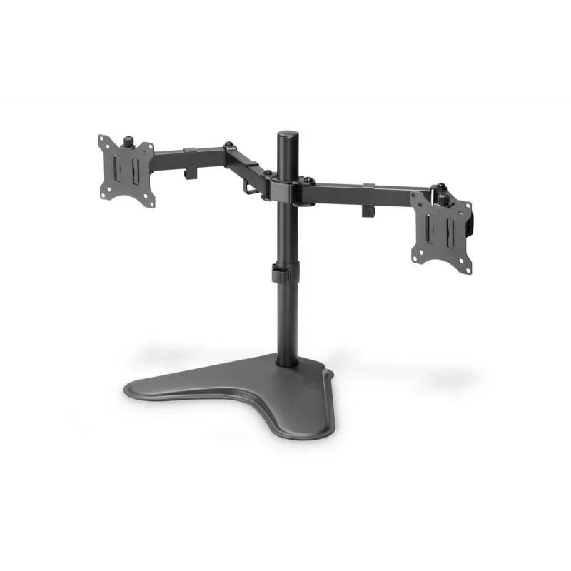 DIGITUS Universalus dviejų monitorių stovas 17–32 col. 2x 8 kg (maks.) juodas