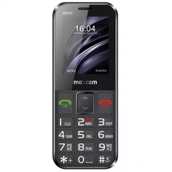 Mobilusis telefonas MaxCom MM730 2,2 colio juodas