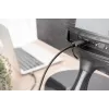 DIGITUS USB-C – HDMI adapteris, 2 m, 4K/30Hz, juodas, metalinis korpusas