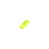 USB atmintukas GOODRAM UME2 128 GB USB 2.0 Type-A, geltonas, 21×51 mm