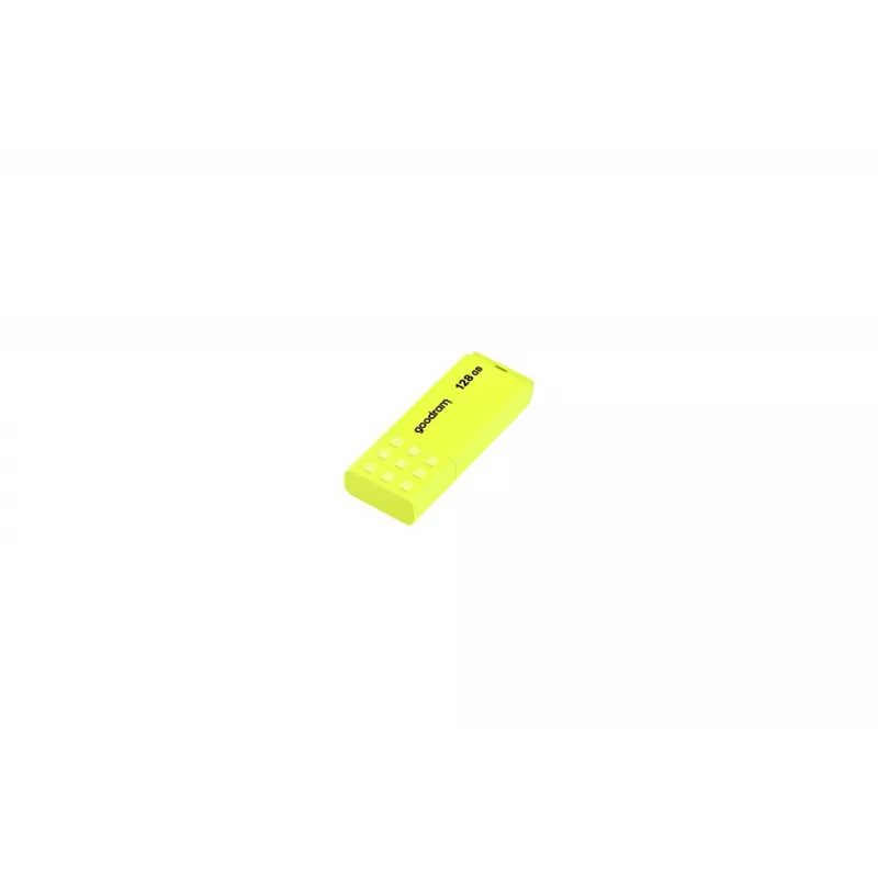 USB atmintukas GOODRAM UME2 128 GB USB 2.0 Type-A, geltonas, 21×51 mm