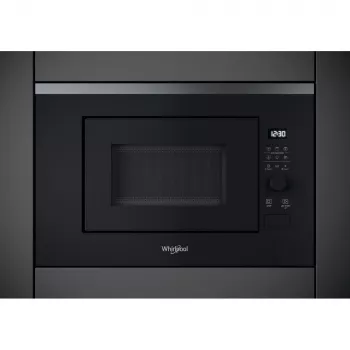 Įmontuojama mikrobangų krosnelė su griliu WHIRLPOOL WMF201G, 800 W, 20 L, nerūdijantis plienas/juoda