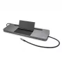 i-tec Metal USB-C ergonomiškas 3x ekrano 4K dokų stotelė su 85 W galios tiekimu