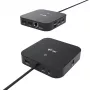 i-tec USB-C dviejų monitorių dokų stotelė su 100 W įkrovimu