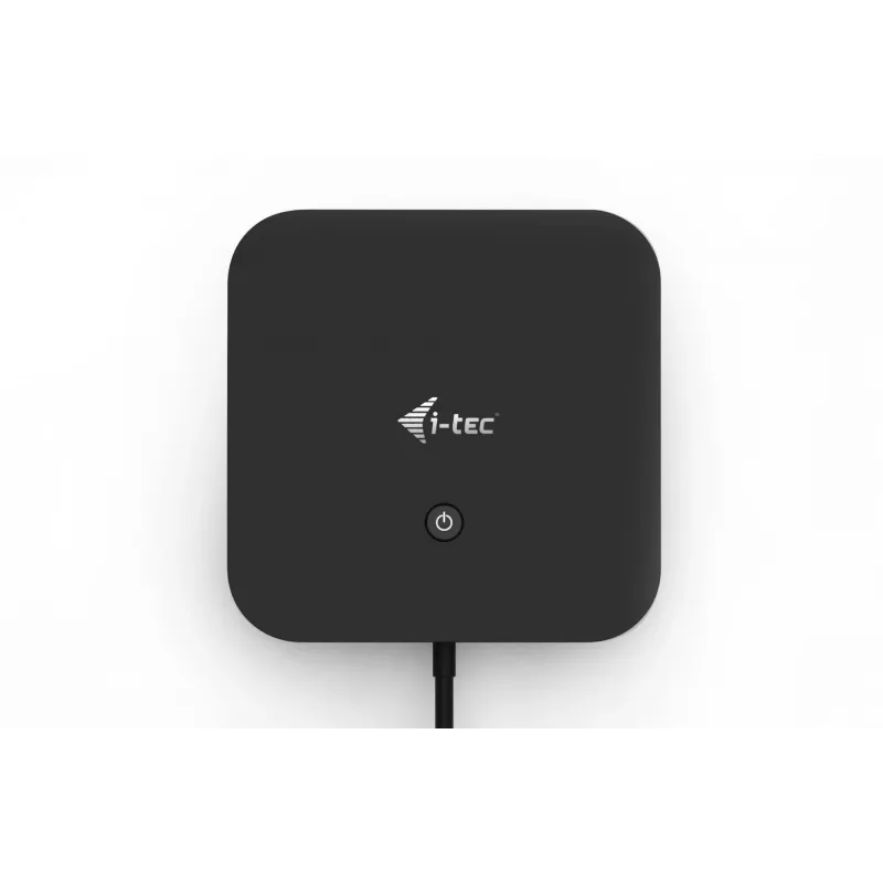 i-tec USB-C dviejų monitorių dokų stotelė su 100 W įkrovimu