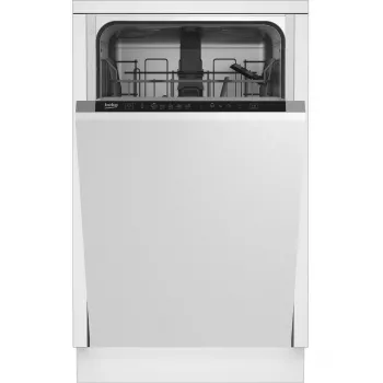 Indaplovė Beko DIS35026 siaura 45 cm, 10 komplektų, 48 dB, 5 programų, E energijos klasė