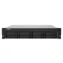 QNAP TS-832PXU-RP NAS stovo (2U) Annapurna Labs AL324 4 GB DDR4 0 TB QNAP Turbo System Juoda