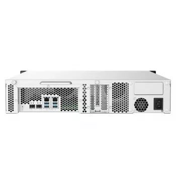 QNAP TS-832PXU NAS Rack (2U) Annapurna Labs AL324 4 GB DDR4 0 TB QNAP Turbo System Aliuminis, Juoda