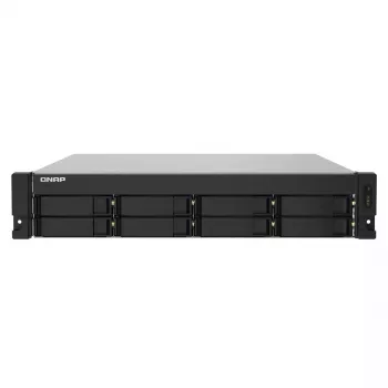QNAP TS-832PXU NAS Rack (2U) Annapurna Labs AL324 4 GB DDR4 0 TB QNAP Turbo System Aliuminis, Juoda