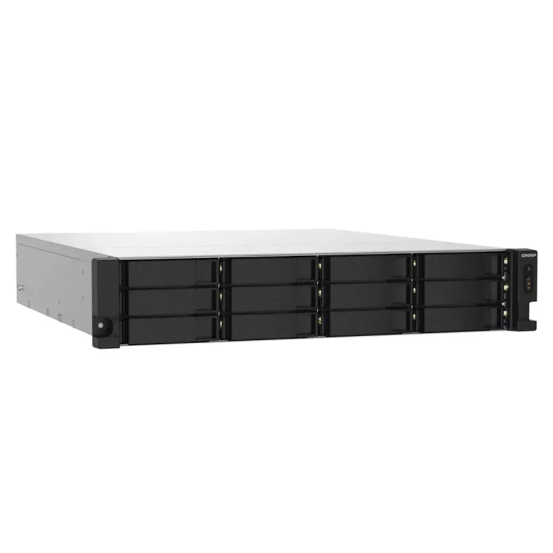 QNAP TS-1232PXU-RP NAS stovo (2U) Annapurna Labs AL324 4 GB DDR4 0 TB QNAP QTS juoda