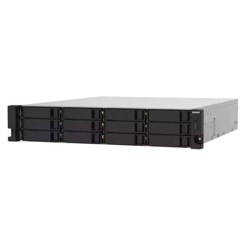 QNAP TS-1232PXU-RP NAS stovo (2U) Annapurna Labs AL324 4 GB DDR4 0 TB QNAP QTS juoda