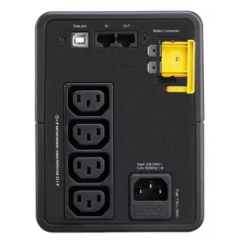 APC Back-UPS BX750MI - 750VA, 4x C13, USB, linijinis-interaktyvus, 0,75 kVA, 410 W, sinusas, 140 V, 300 V