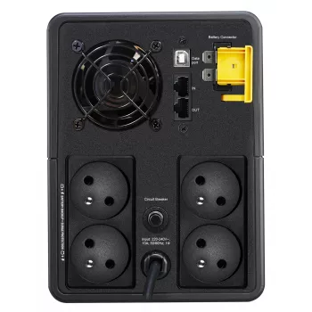 APC Back-UPS 2200VA bokštinis UPS, 230V, 4x CEE 7/5 kištukiniai lizdai, AVR