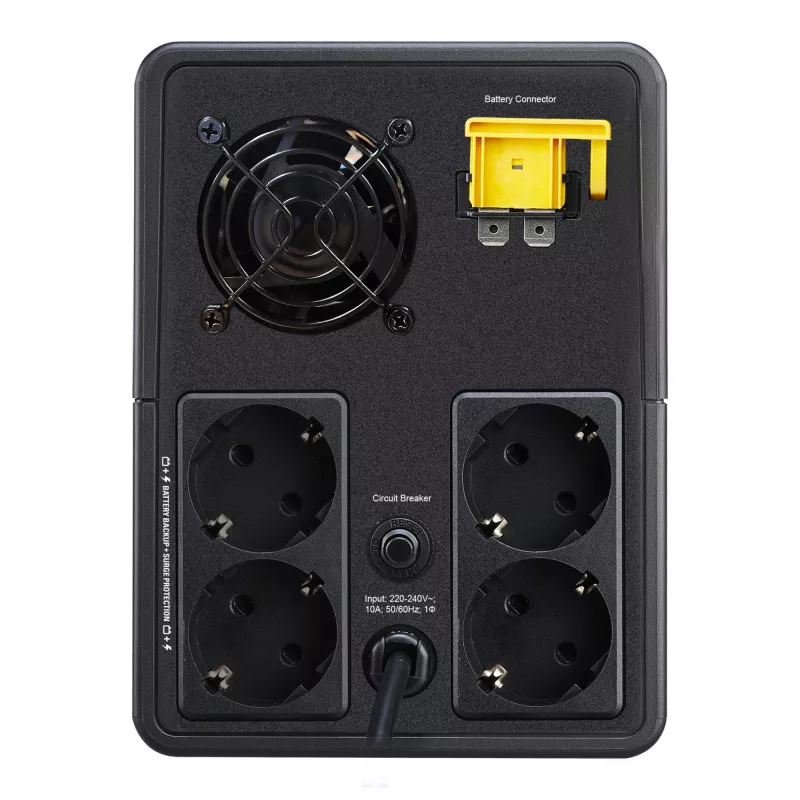 APC Easy UPS nepertraukiamo maitinimo šaltinis (UPS) Line-Interactive 2.2 kVA 1200 W 4 lizdai