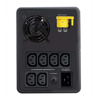 APC Easy UPS 2200VA, bokštinis, 230V, 6x IEC C13 lizdai, AVR