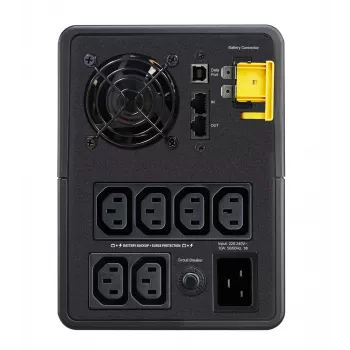 APC Back-UPS 2200VA bokštinis UPS su AVR, 6x IEC C13 lizdai, 230V