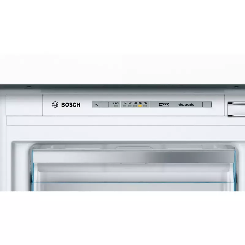 Įmontuojamas šaldiklis Bosch Serie 6 GIV11AFE0 — 72 L, jutiklinis valdymas, LED ekranas, reversinės durelės, 36 dB