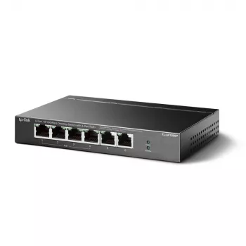 TP-Link TL-SF1006P tinklo jungiklis, nevaldomas, Fast Ethernet (10/100), PoE, juodas