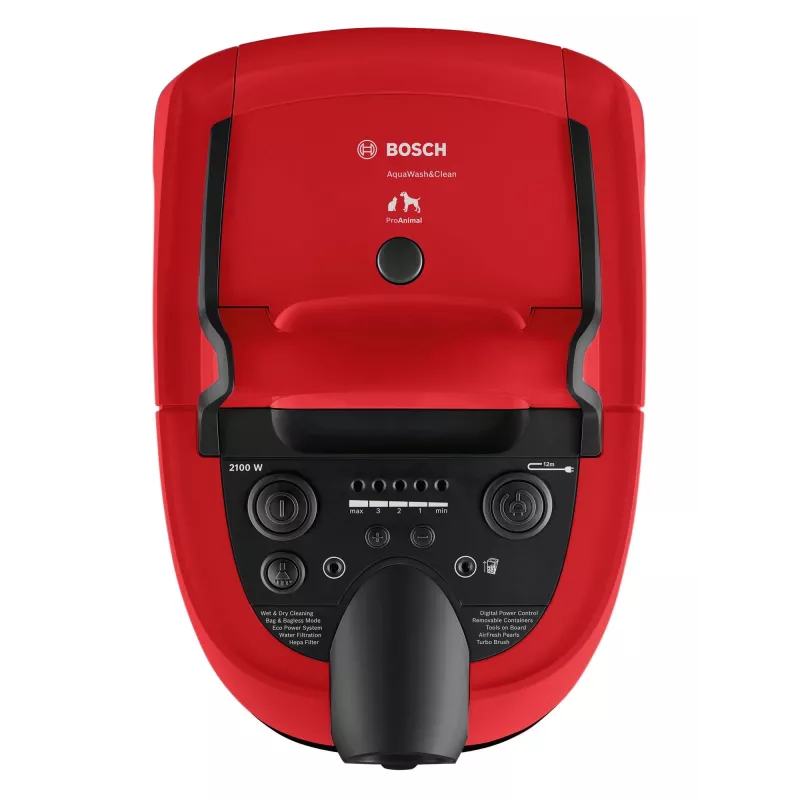 Bosch Serie 4 BWD421PET dulkių siurblys 5 L Cilindrinis sausas ir šlapias 2100 W