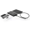 GEMBIRD EE2-U3S-6 Juodas 2.5 inch USB 3.1 išorinis SATA HDD dėklas su Type-C prievodu, šlifuotas aliuminis