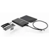GEMBIRD EE2-U3S-6 Juodas 2.5 inch USB 3.1 išorinis SATA HDD dėklas su Type-C prievodu, šlifuotas aliuminis