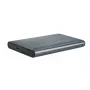 Gembird EE2-U3S-6-GR išorinis USB 3.1 dėklas 2.5 inch SATA HDD/SSD su USB-C prievadu, šlifuotas aliuminis - pilka
