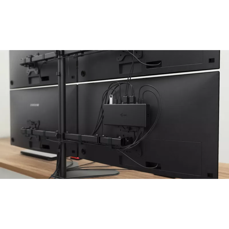 Docking stotelė i-tec USB-C Quattro Display su Power Delivery 85 W
