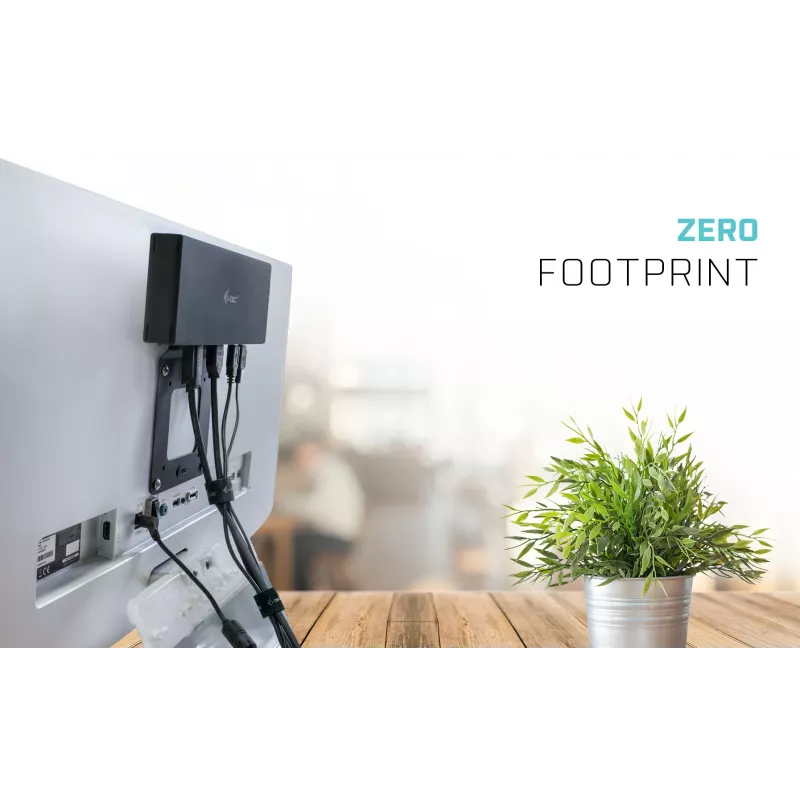 Docking stotelė i-tec USB-C Quattro Display su Power Delivery 85 W