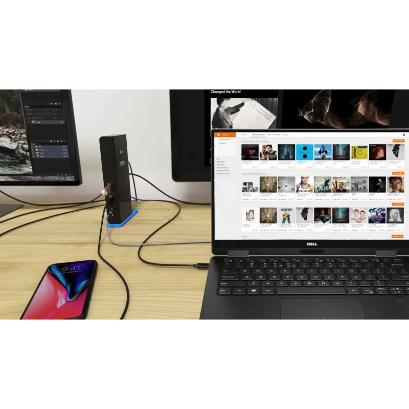 i-tec USB 3.0/USB-C Dual HDMI stotelė