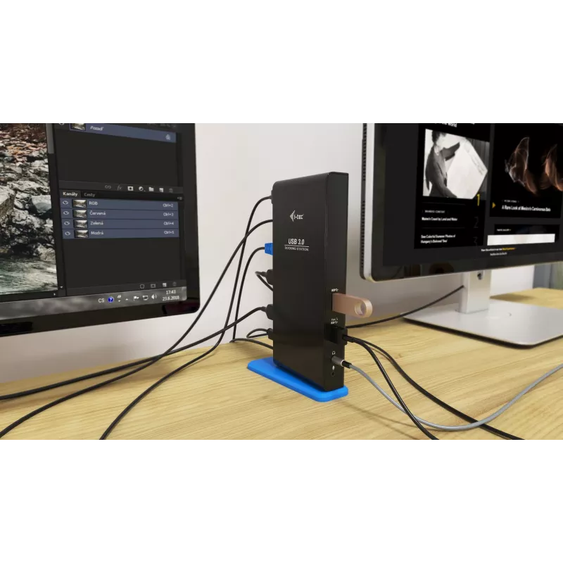 i-tec USB 3.0/USB-C Dual HDMI stotelė