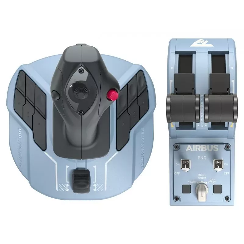 Thrustmaster TCA Officer Pack Airbus Edition – vairalazdė ir droselio blokas PC