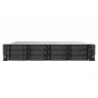 QNAP TS-1273AU-RP-8G NAS / saugojimo serveris Rack (2U) Ryzen Embedded V1500B 8 GB DDR4 0 TB QNAP QTS aliuminis, juoda