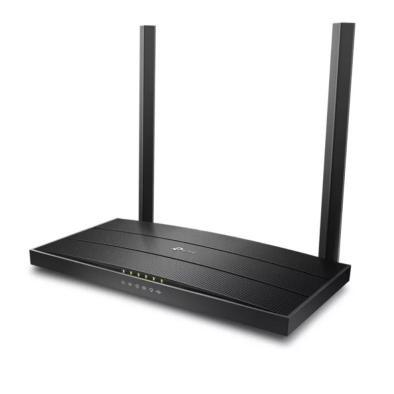 TP-Link Archer AC1200 MU-MIMO VDSL/ADSL belaidis maršrutizatorius su modemu, juodas