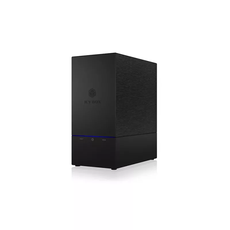 ICY BOX IB-RD3621-C31 išorinis diskų masyvas 0 TB, juodas