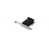 ICY BOX IB-PCI1901-C32 PCIe 3.0 x4 valdiklio plokštė, 1x USB-C 3.2 Gen 2x2, juoda