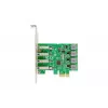 DIGITUS USB 3.0 PCI-E papildymo kortelė, 4 prievadai A/F, VL805, maitinama iš PCIe